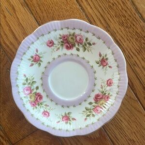 Royal Albert Gaiety Series Tango‎ Bone China Saucer England Floral Decorative